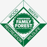 American Tree Farm System Logo on Gray